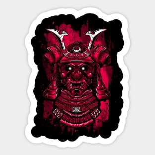 Demon Samurai Sticker